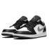 Мужчины Nike Air Jordan 1 Mid  Черно-белый Low
