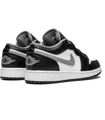 Hommes Nike Air Jordan 1  Noir blanc Low