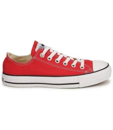 Women Converse Low Top Red
